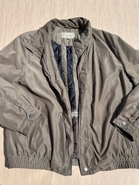 Retreat Women's Taupe Bomber Jacket